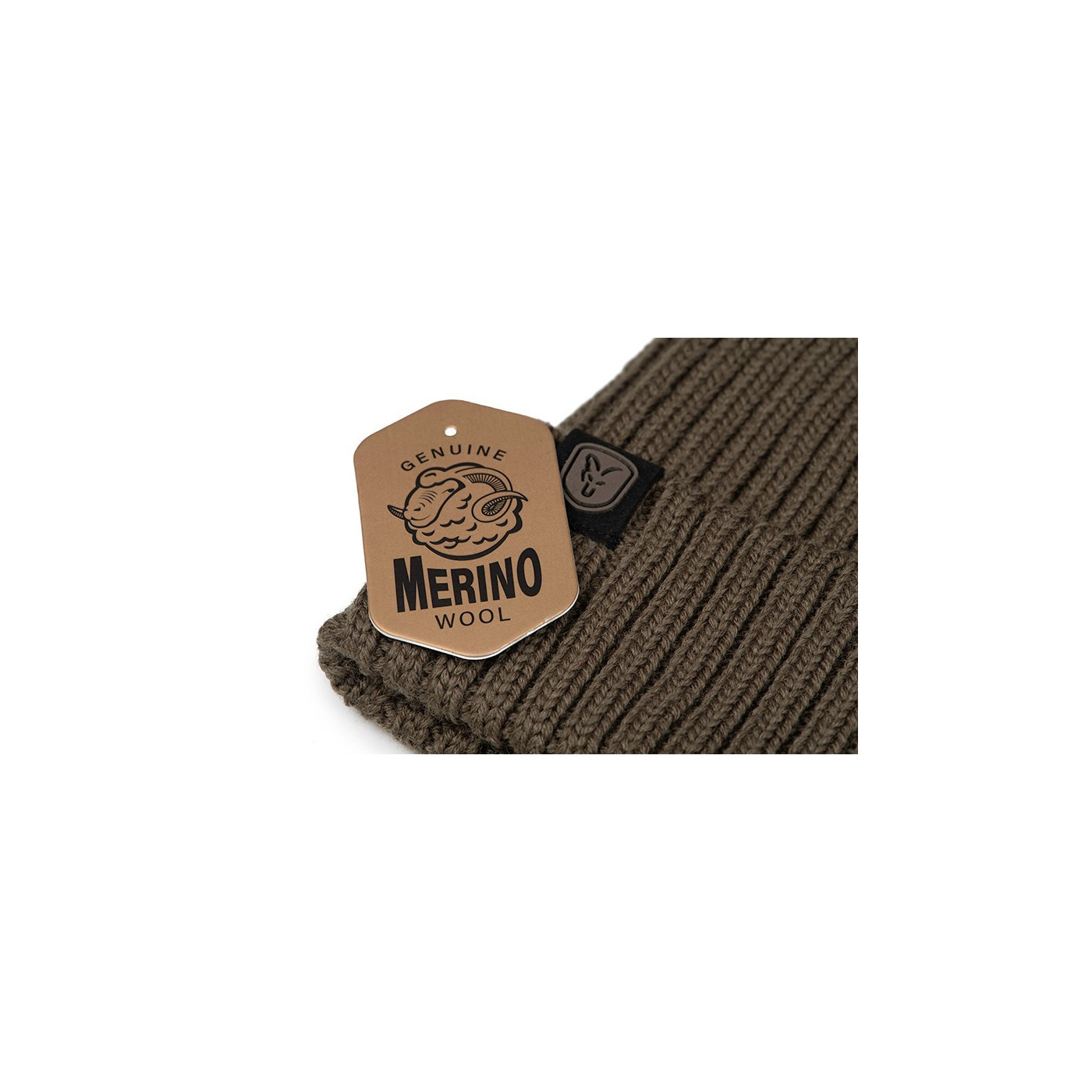 FOX CZAPKA Merino Bobble Olive - Centrum wędkarskie - Sklep wędkarski Jarofishing