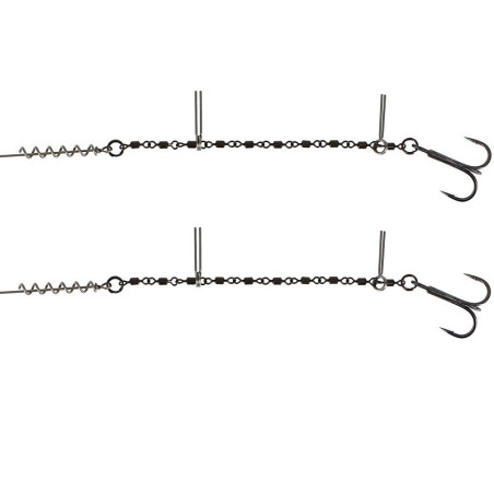 Dozbrojki Westin Add-It Jointed Stinger - 7cm // Kotwica Roz 1 - Centrum wędkarskie - Sklep wędkarski Jarofishing
