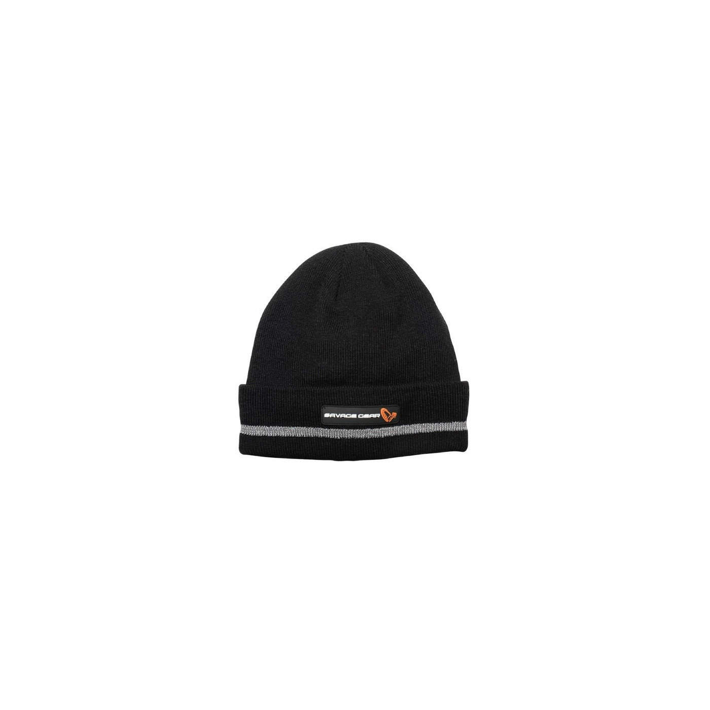 Savage Gear Czapka Reflex Beanie - Black/Reflex - Centrum wędkarskie - Sklep wędkarski Jarofishing