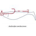 Dozbrojka sandaczowa Dragon kotwica roz.6 - 6cm - Centrum wędkarskie - Sklep wędkarski Jarofishing