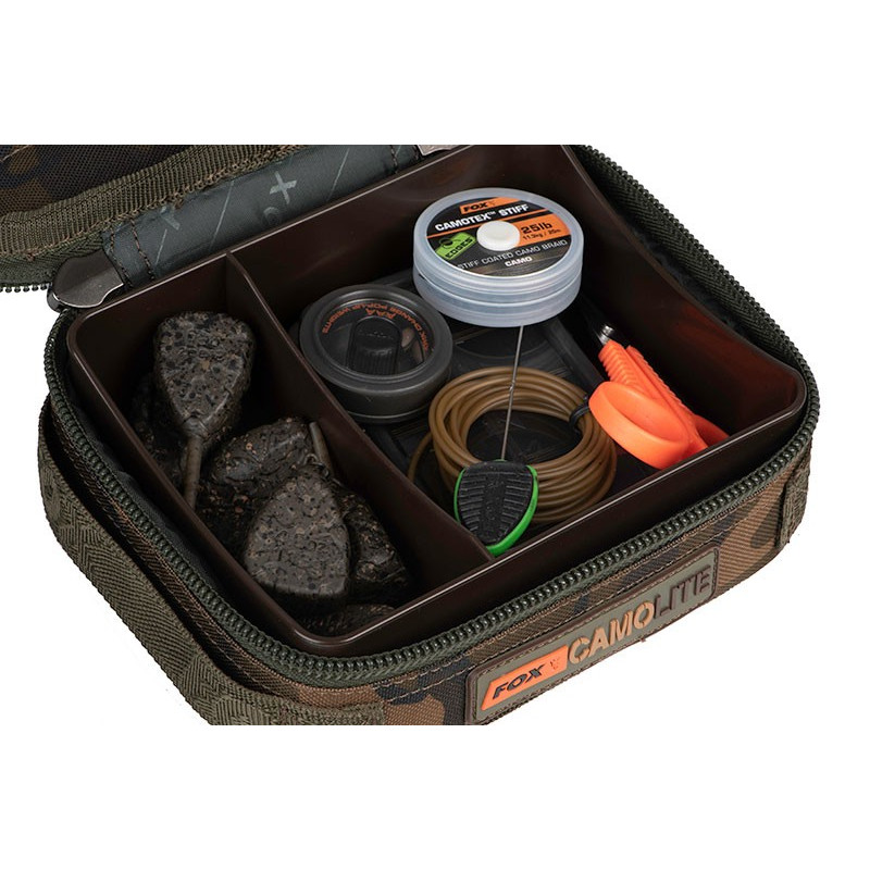 Fox Camolite Rigid Lead & Bits Bag Compact - Centrum wędkarskie - Sklep wędkarski Jarofishing