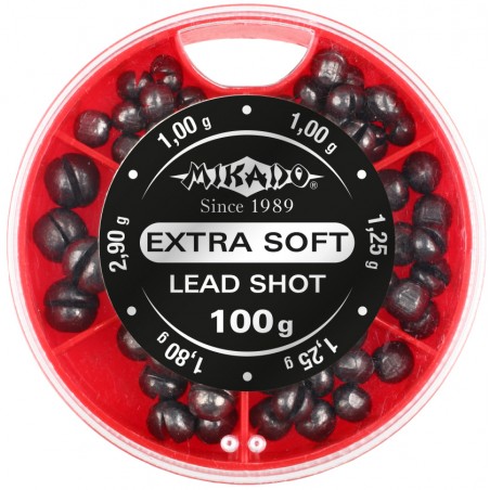 ŚRUT - MIKADO - "DUŻY" - ZESTAW  - 120g   1-2,9G