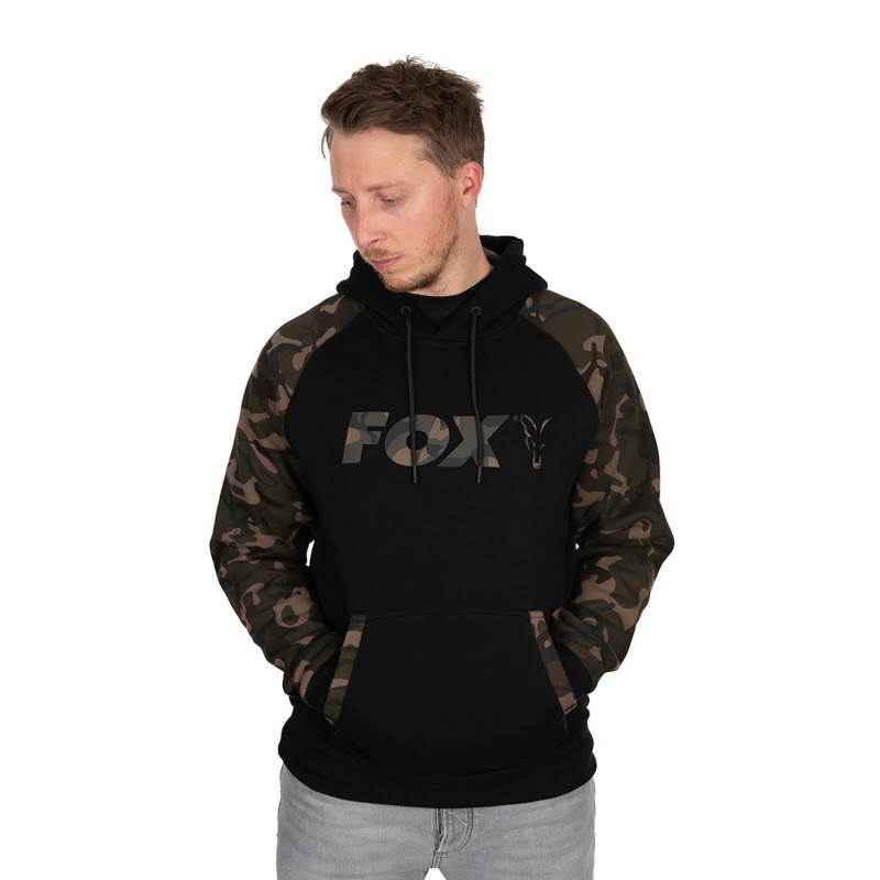 FOX BLUZA Z KAPTUREM FOX W KOLORZE CZARNYM/KAMUFLAŻOWYM ROZMIAR S - Centrum wędkarskie - Sklep wędkarski Jarofishing FOX BLUZA Z KAPTUREM FOX W KOLORZE CZARNYM/KAMUFLAŻOWYM ROZMIAR S - Centrum wędkarskie - Sklep wędkarski Jarofishing