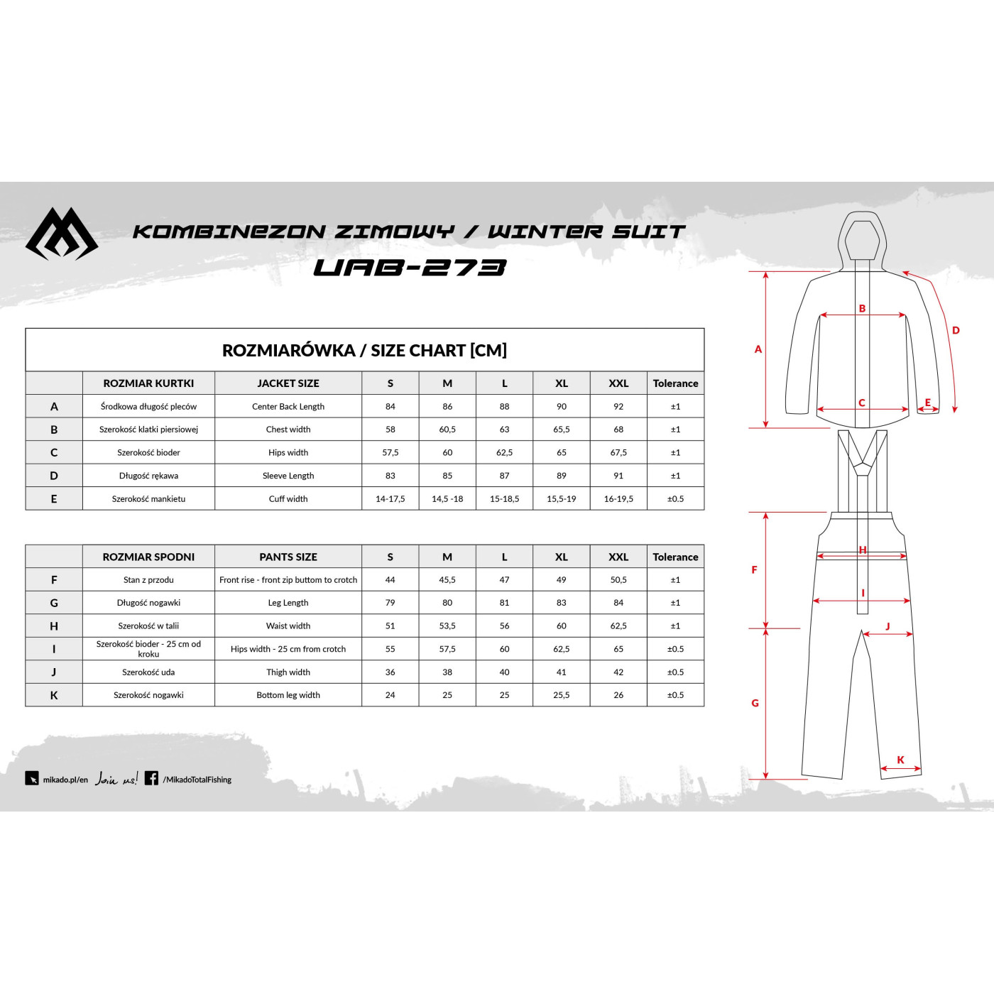 KOMBINEZON ZIMOWY -MIKADO - XL - op.1 kpl. - Centrum wędkarskie - Sklep wędkarski Jarofishing KOMBINEZON ZIMOWY -MIKADO - XL - op.1 kpl. - Centrum wędkarskie - Sklep wędkarski Jarofishing