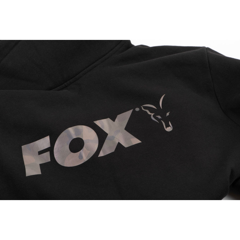 Bluza Fox Black / Camo Print Roz.XL - Centrum wędkarskie - Sklep wędkarski Jarofishing