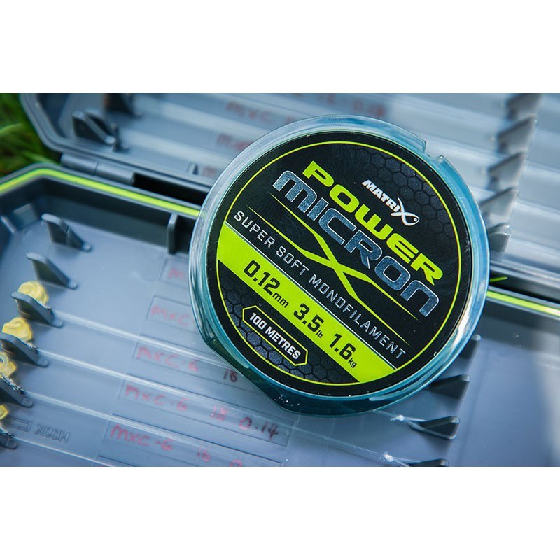 Żyłka Matrix Power Micron X 100m - 0.14mm - Centrum wędkarskie - Sklep wędkarski Jarofishing