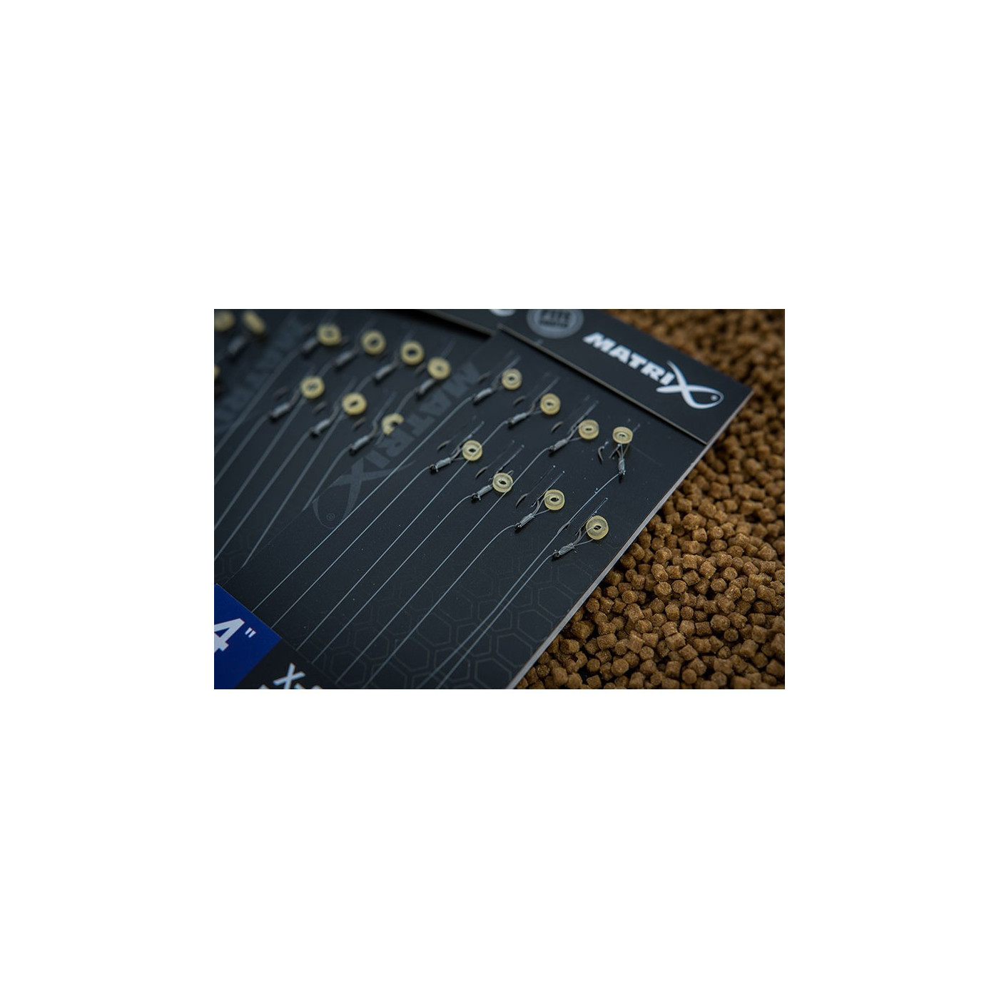 Przypony Matrix MXC-4 X-Strong Bait Band Rig 4" / 10cm - roz. 12 - Centrum wędkarskie - Sklep wędkarski Jarofishing