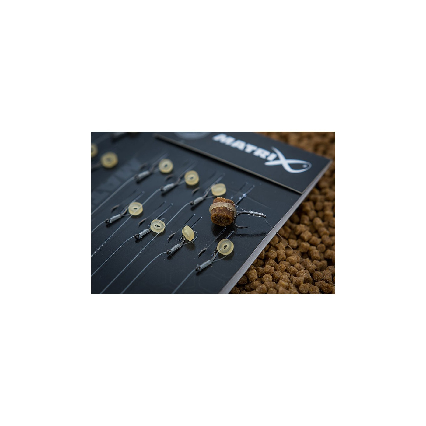 Przypony Matrix MXC-4 X-Strong Bait Band Rig 4" / 10cm - roz. 12 - Centrum wędkarskie - Sklep wędkarski Jarofishing