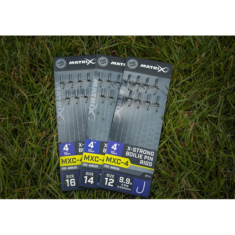 Przypony Matrix MXC-4 X-Strong Boilie Pin Rigs 4" / 10cm - roz. 16 - Centrum wędkarskie - Sklep wędkarski Jarofishing Przypony Matrix MXC-4 X-Strong Boilie Pin Rigs 4" / 10cm - roz. 16 - Centrum wędkarskie - Sklep wędkarski Jarofishing
