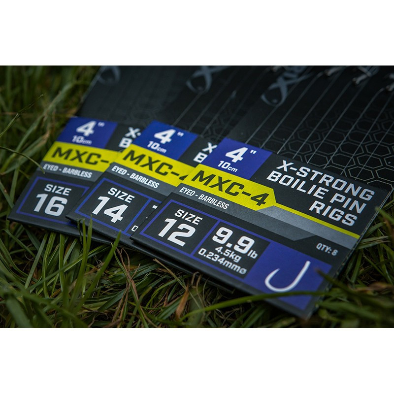 Przypony Matrix MXC-4 X-Strong Boilie Pin Rigs 4" / 10cm - roz. 16 - Centrum wędkarskie - Sklep wędkarski Jarofishing Przypony Matrix MXC-4 X-Strong Boilie Pin Rigs 4" / 10cm - roz. 16 - Centrum wędkarskie - Sklep wędkarski Jarofishing