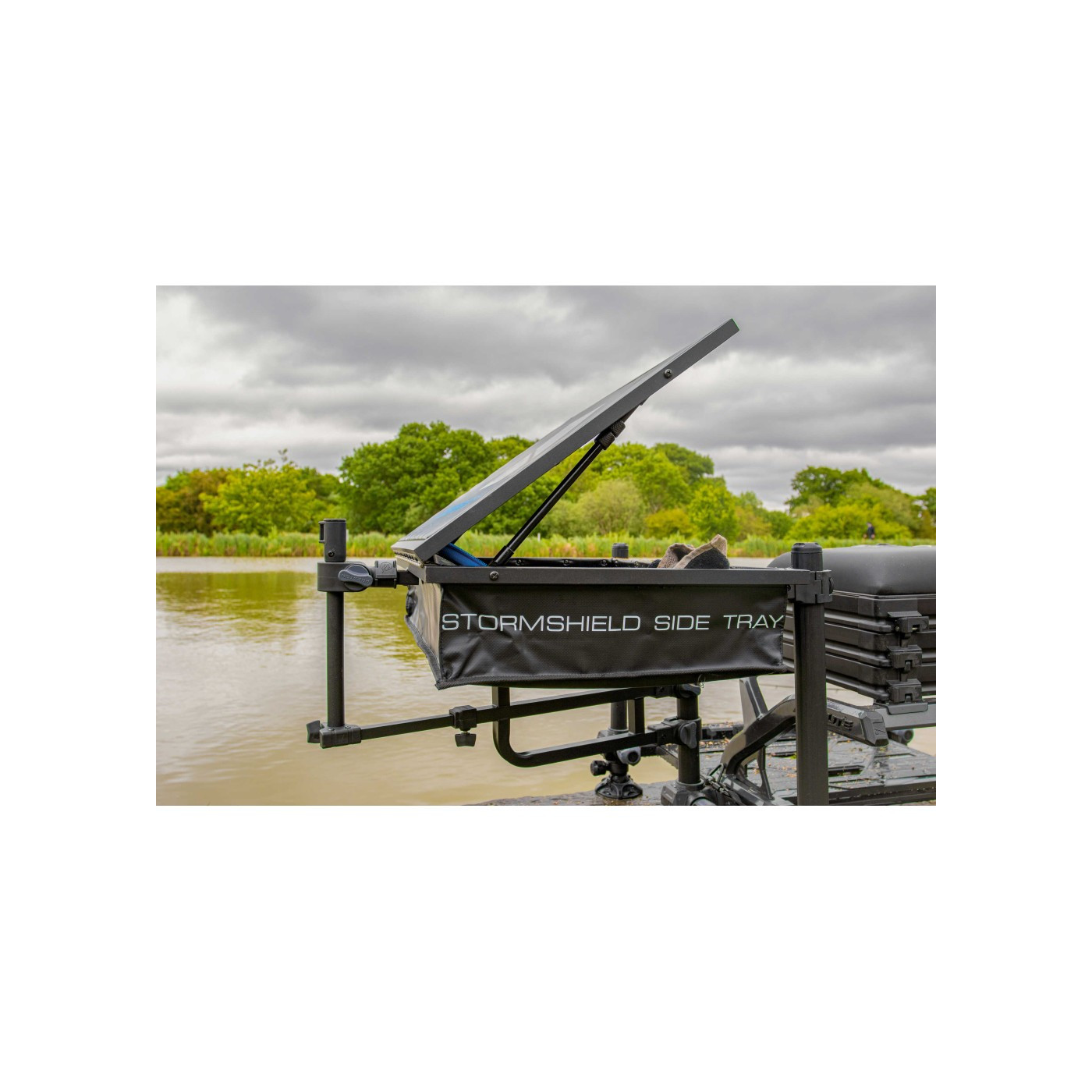 Ramię Preston OFFBOX Side Tray Support Accessory Arm - Centrum wędkarskie - Sklep wędkarski Jarofishing Ramię Preston OFFBOX Side Tray Support Accessory Arm - Centrum wędkarskie - Sklep wędkarski Jarofishing