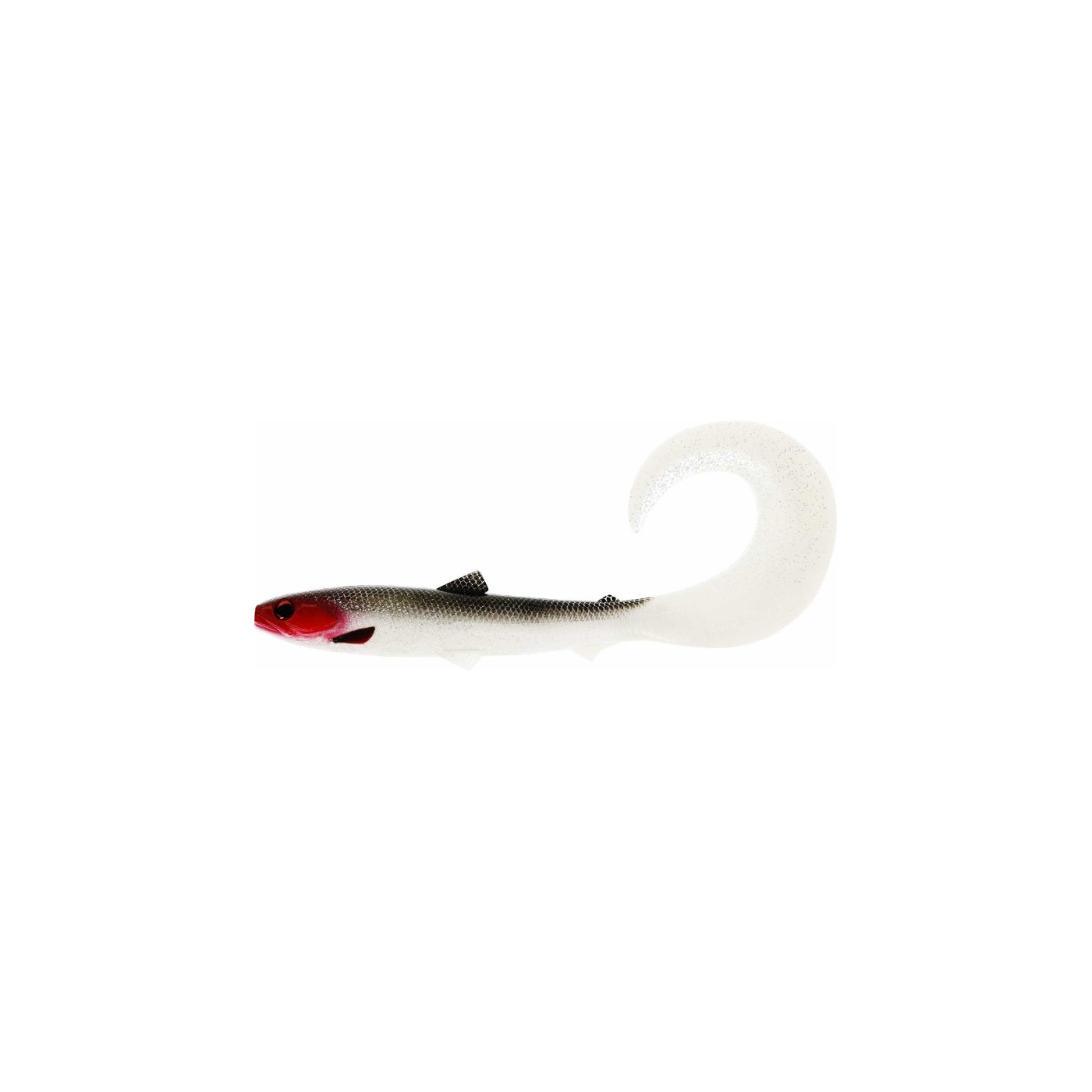Guma Westin BullTeez Curltail 21cm - Redlight - Centrum wędkarskie - Sklep wędkarski Jarofishing