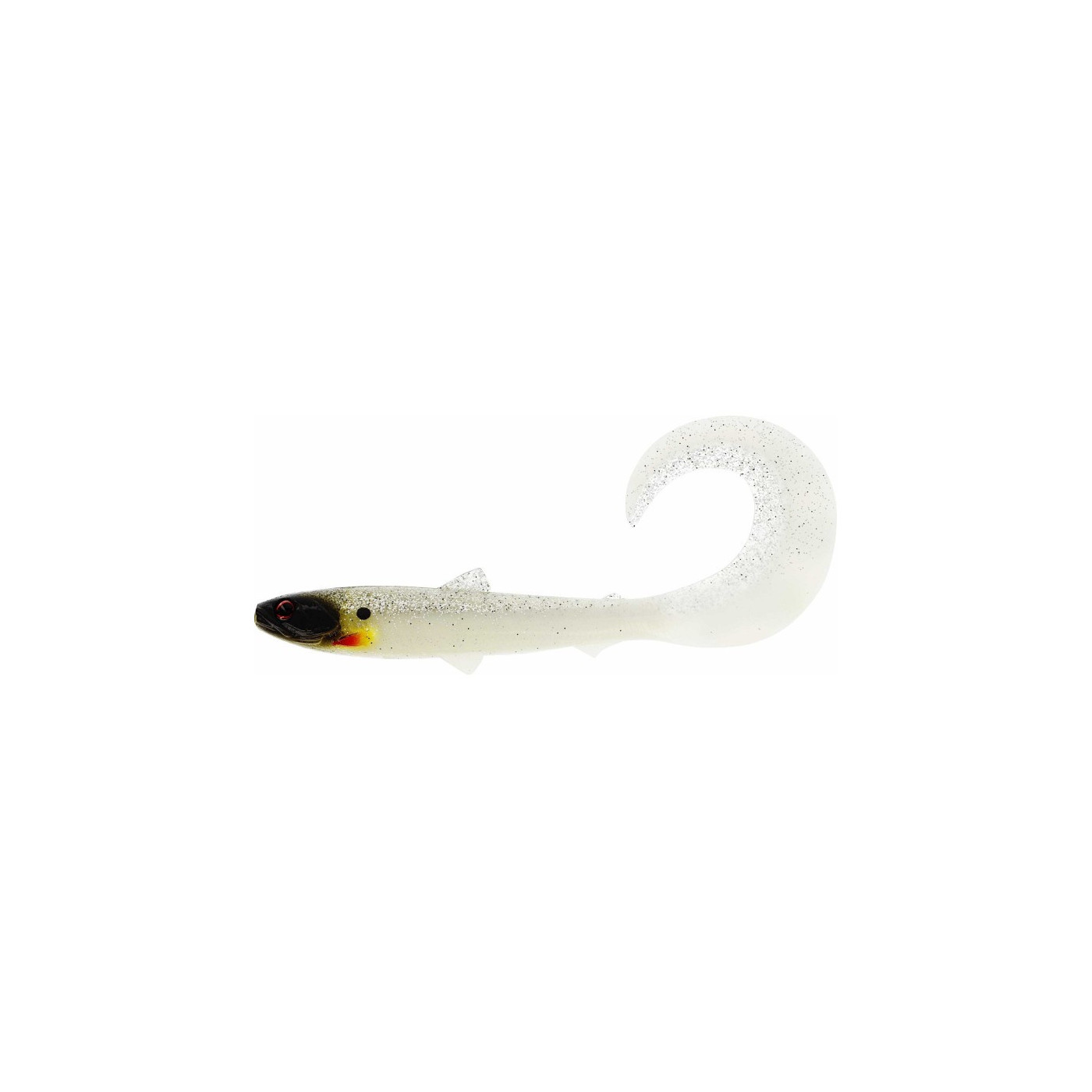 Guma Westin BullTeez Curltail 21cm -Glow Ghost - Centrum wędkarskie - Sklep wędkarski Jarofishing