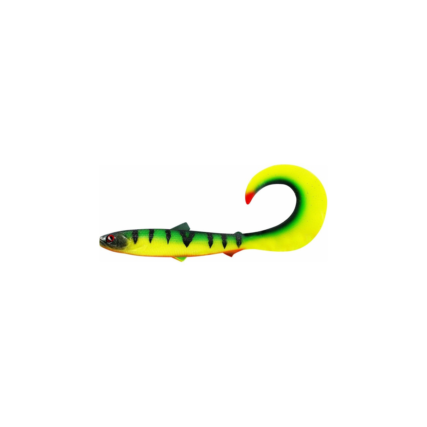 Guma Westin BullTeez Curltail 27cm - Tiger Perch - Centrum wędkarskie - Sklep wędkarski Jarofishing