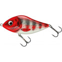 Wobler Salmo Slider 5,0cm Sinking - RHS / Red Head Striper - Centrum wędkarskie - Sklep wędkarski Jarofishing