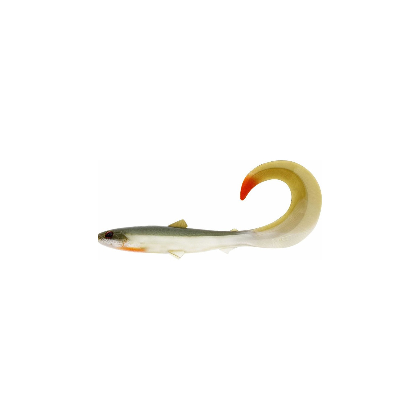 Guma Westin BullTeez Curltail 8 cm - Bass Orange - Centrum wędkarskie - Sklep wędkarski Jarofishing
