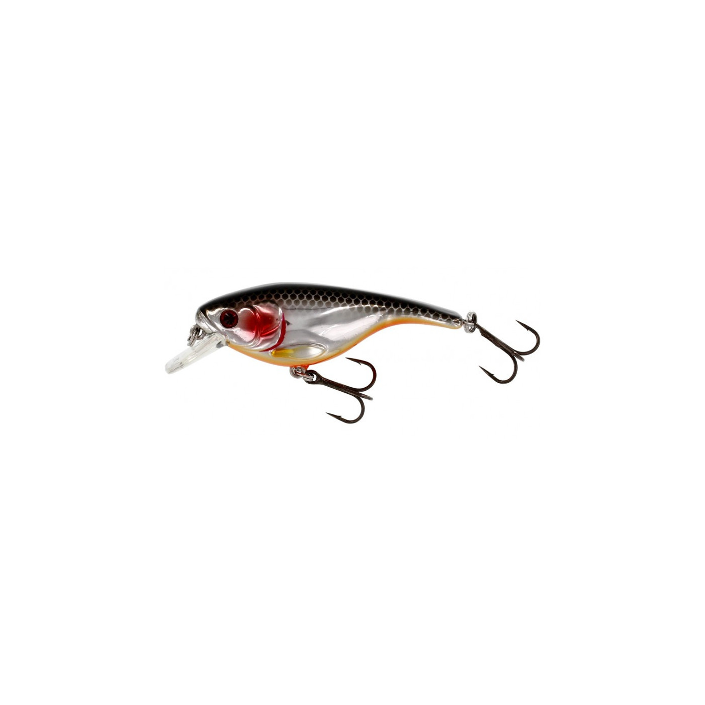 Wobler Westin BabyBite SR Crankbait 6,5cm/12g Steel Sardine Floating - Centrum wędkarskie - Sklep wędkarski Jarofishing