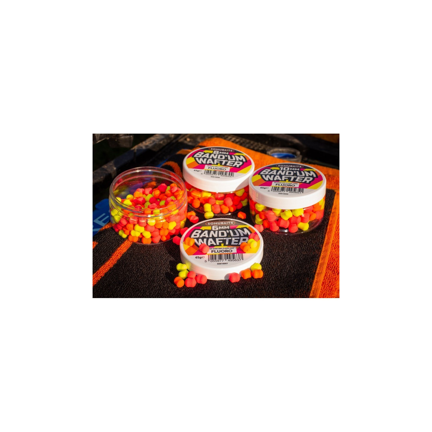 Sonubaits Band'Um Wafters 6mm - Fluoro - Centrum wędkarskie - Sklep wędkarski Jarofishing Sonubaits Band'Um Wafters 6mm - Fluoro - Centrum wędkarskie - Sklep wędkarski Jarofishing