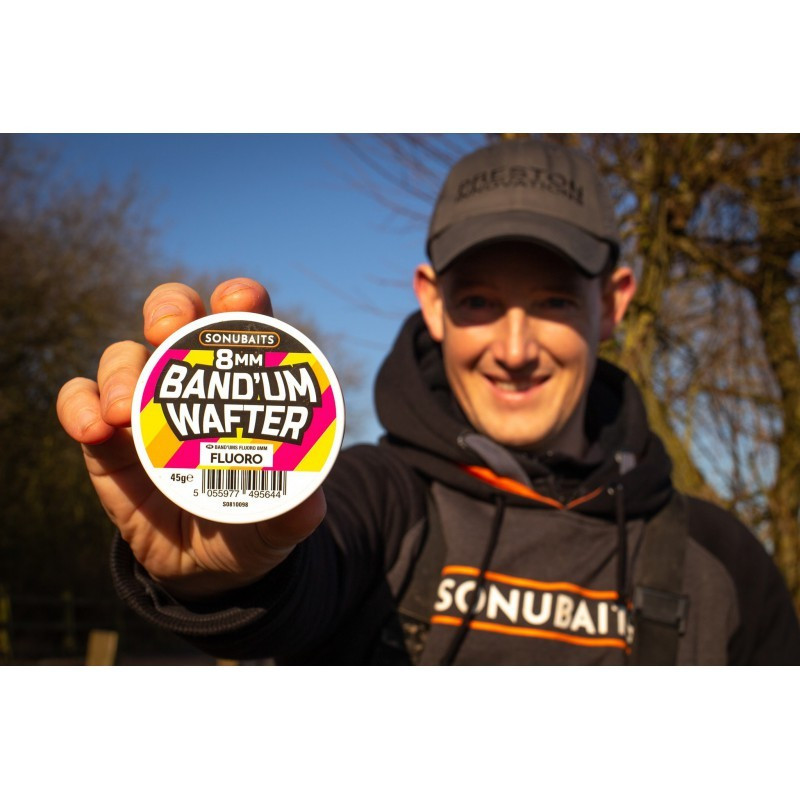 Sonubaits Band'Um Wafters 10mm - Fluoro - Centrum wędkarskie - Sklep wędkarski Jarofishing Sonubaits Band'Um Wafters 10mm - Fluoro - Centrum wędkarskie - Sklep wędkarski Jarofishing
