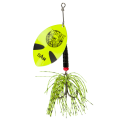 MadCat Obrotówka BIG BLADE SPINNER 3/0 55G SINKING FLUO YELLOW - Centrum wędkarskie - Sklep wędkarski Jarofishing