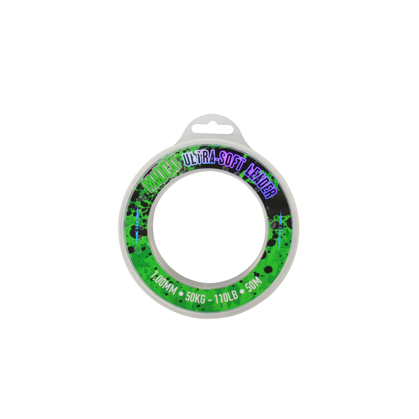 MADCAT ULTRA-SOFT MONO LEADER 50M 1.00MM 50KG 110LBS TRANSPARENT - Centrum wędkarskie - Sklep wędkarski Jarofishing