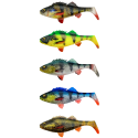 Guma Savage Gear 4D Perch Shad 17.5cm - Fire Tiger - Centrum wędkarskie - Sklep wędkarski Jarofishing