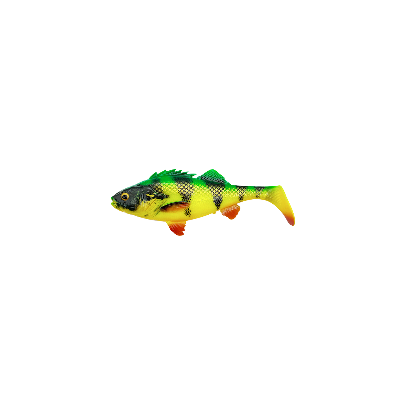 Guma Savage Gear 4D Perch Shad 17.5cm - Fire Tiger - Centrum wędkarskie - Sklep wędkarski Jarofishing