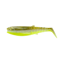 Guma Savage Gear Cannibal Shad 17,5cm Green Pearl Yellow - Centrum wędkarskie - Sklep wędkarski Jarofishing