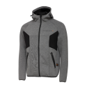Bluza Savage Gear TEC-FOAM Zip Hoodie L Dark Grey Melange - Centrum wędkarskie - Sklep wędkarski Jarofishing