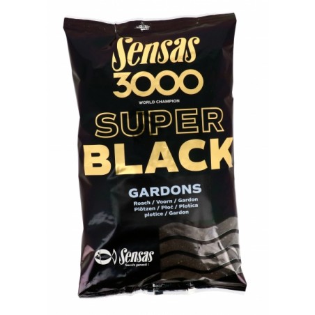 Zanęta Sensas 1kg - 3000 Super Black Gardons