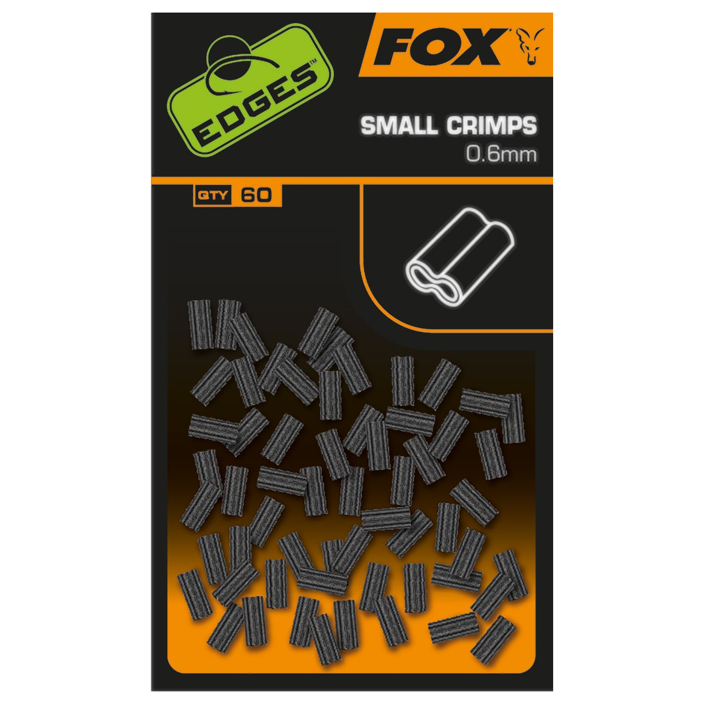 Crimpy Fox Edges Medium Crimps 0,7mm - Centrum wędkarskie - Sklep wędkarski Jarofishing