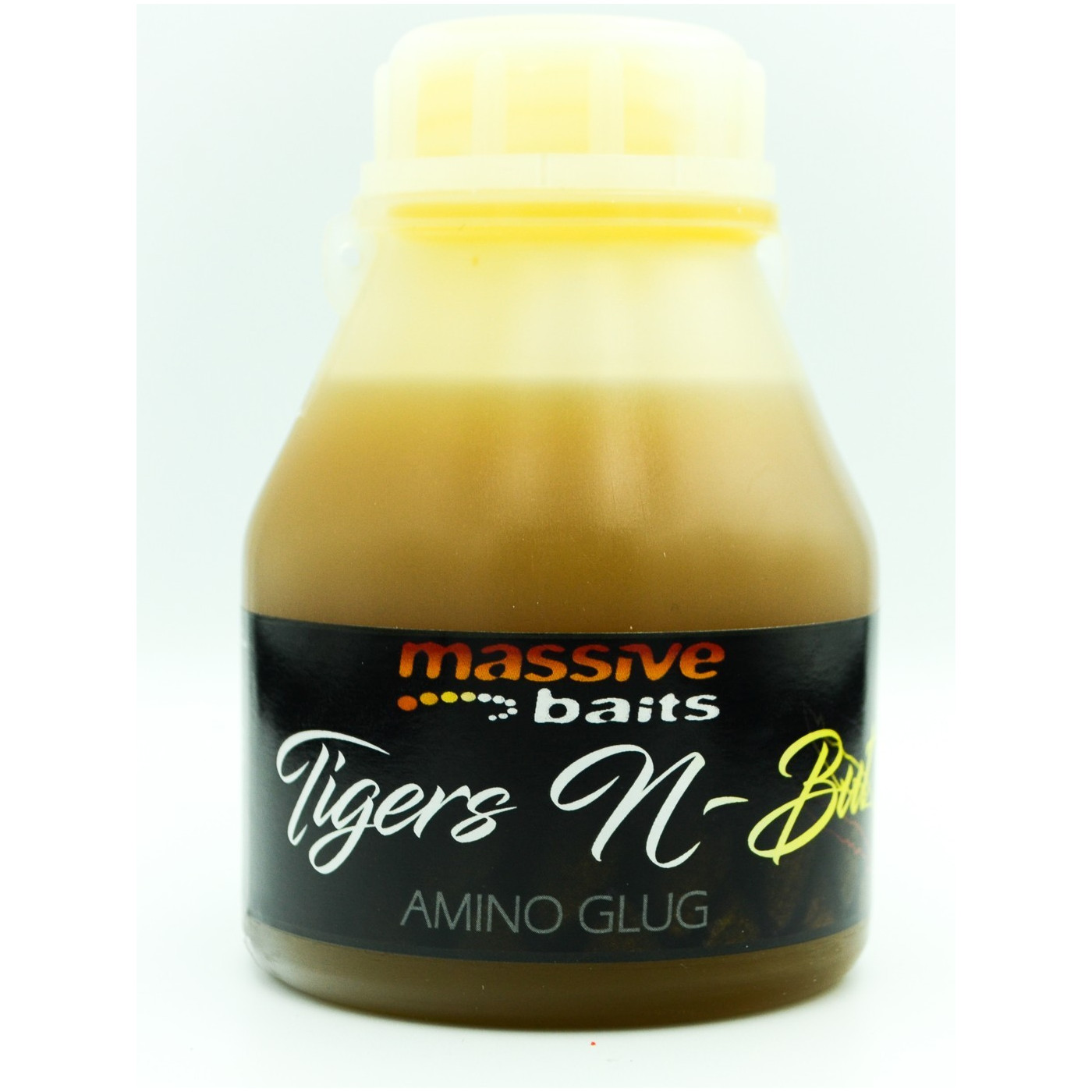 Dip Massive Baits Amino Glug Tigers N-but 250ml - Centrum wędkarskie - Sklep wędkarski Jarofishing
