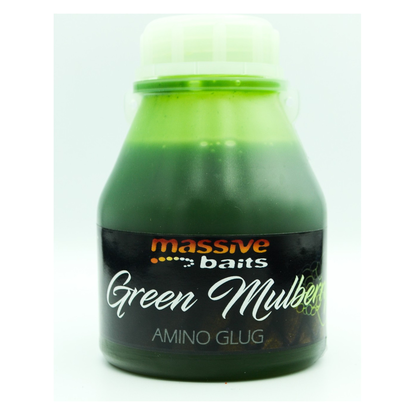 Dip Massive Baits Amino Glug Green Mulberry 250ml - Centrum wędkarskie - Sklep wędkarski Jarofishing