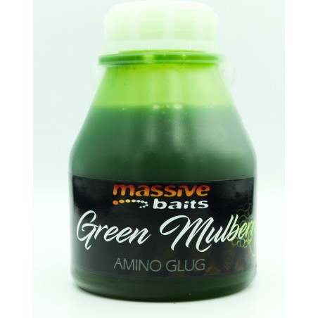 Dip Massive Baits Amino Glug Green Mulberry 250ml