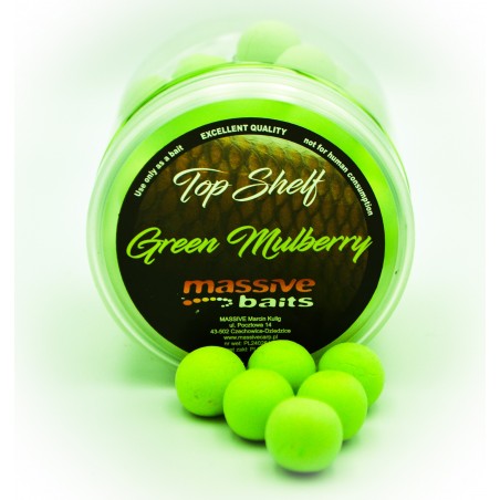 Kulki Pop-Up Massive Baits Green Mulberry Roz.14mm