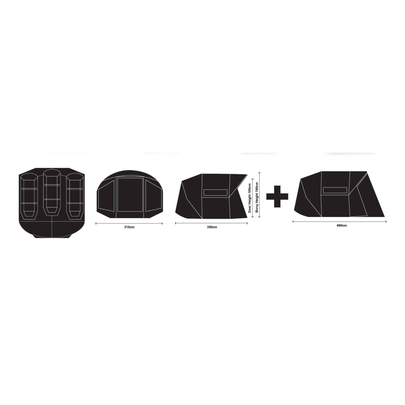 Namiot Prologic Fulcrum Session Bivvy & Overwrap (NAMIOT+NARZUTA) - Centrum wędkarskie - Sklep wędkarski Jarofishing
