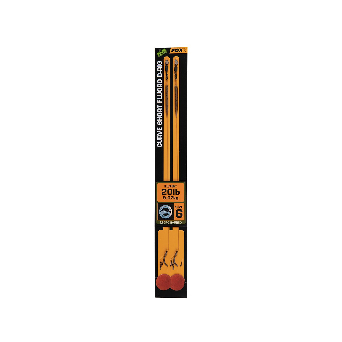 FOX HAKI CURVE SHORT FLOURO D-RIGS ROZ 6 - Centrum wędkarskie - Sklep wędkarski Jarofishing FOX HAKI CURVE SHORT FLOURO D-RIGS ROZ 6 - Centrum wędkarskie - Sklep wędkarski Jarofishing