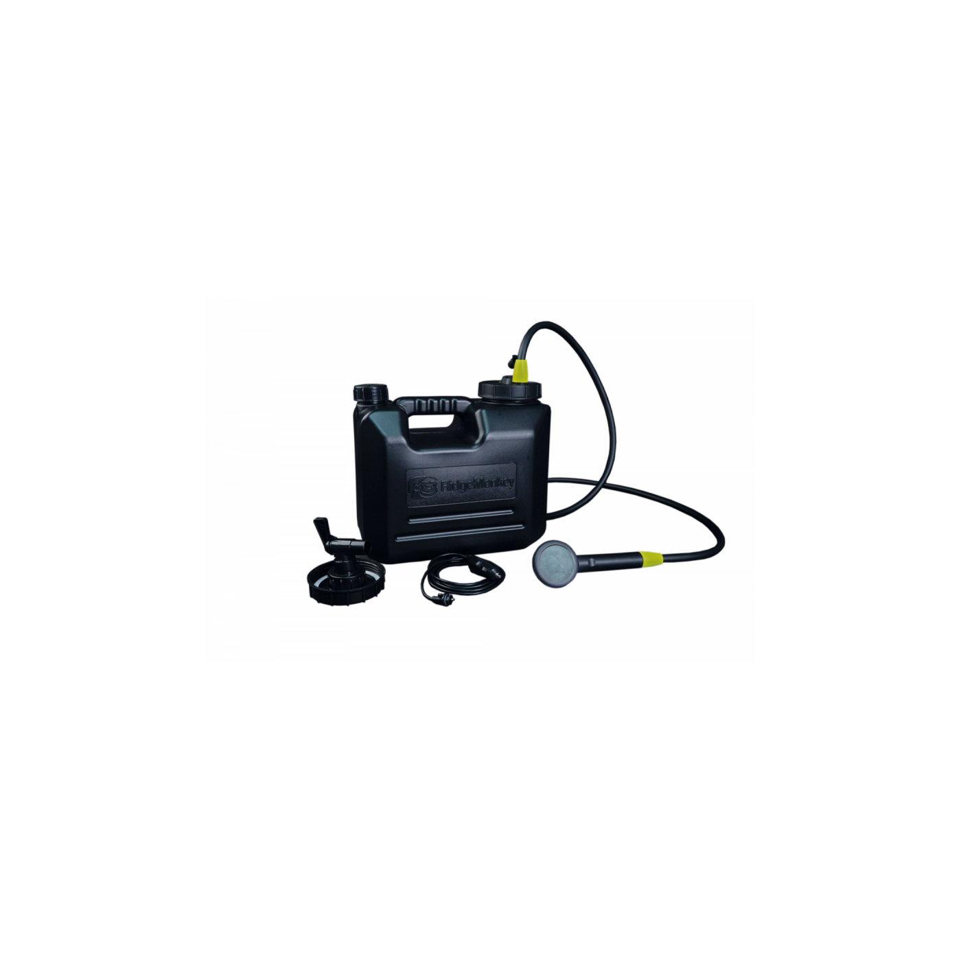 Zestaw prysznicowy RidgeMonkey Outdoor Power Shower Full Kit 10l - Centrum wędkarskie - Sklep wędkarski Jarofishing