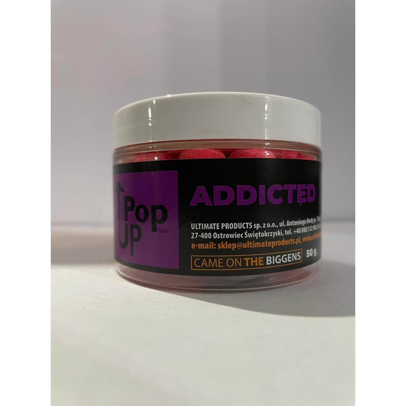 Kulki Pop-Up Ultimate Products Addicted Roz.15mm - Centrum wędkarskie - Sklep wędkarski Jarofishing Kulki Pop-Up Ultimate Products Addicted Roz.15mm - Centrum wędkarskie - Sklep wędkarski Jarofishing
