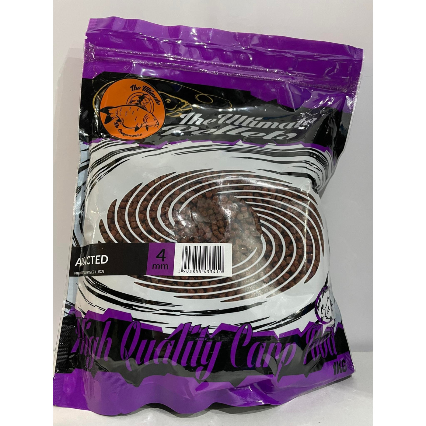 Pellet Ultimate Products Addicted Roz.4mm - Centrum wędkarskie - Sklep wędkarski Jarofishing
