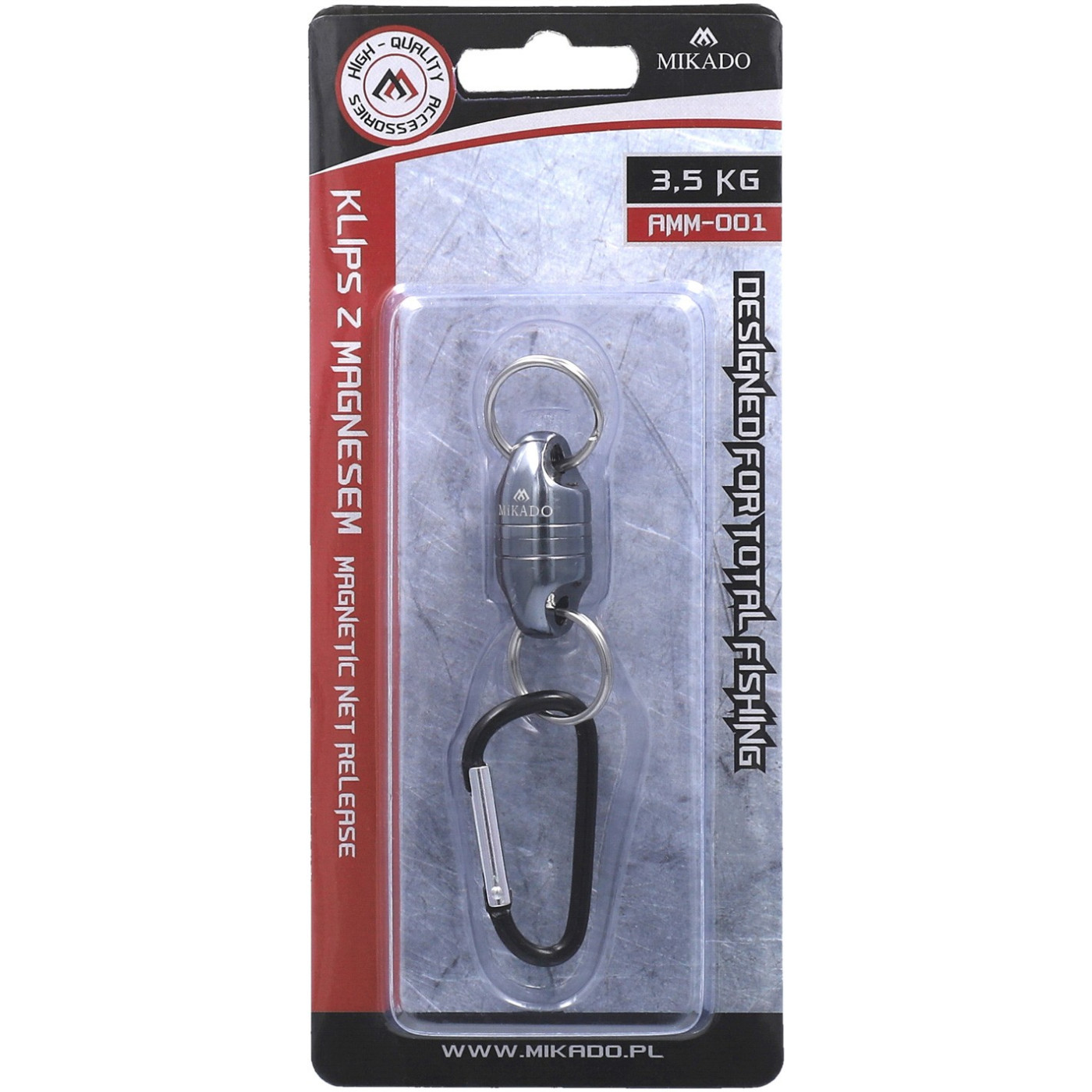 Mikado KLIPS - Z MAGNESEM DO PODBIERAKA 3.5kg - op.1szt. - Centrum wędkarskie - Sklep wędkarski Jarofishing