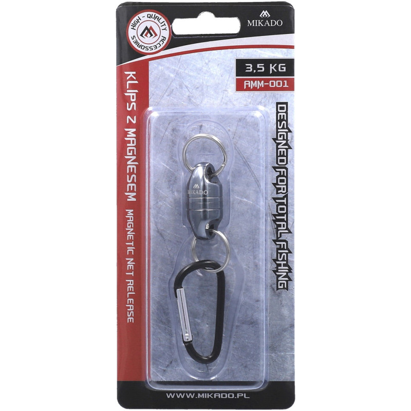 Mikado KLIPS - Z MAGNESEM DO PODBIERAKA 3.5kg - op.1szt. - Centrum wędkarskie - Sklep wędkarski Jarofishing