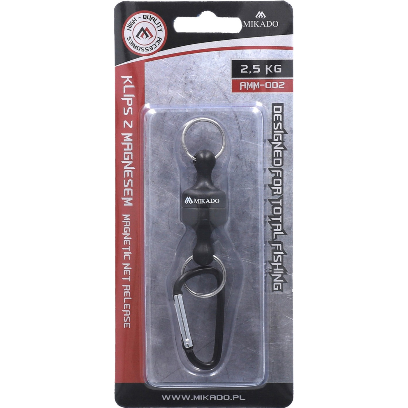 Mikado KLIPS - Z MAGNESEM DO PODBIERAKA 2.5kg - op.1szt. - Centrum wędkarskie - Sklep wędkarski Jarofishing Mikado KLIPS - Z MAGNESEM DO PODBIERAKA 2.5kg - op.1szt. - Centrum wędkarskie - Sklep wędkarski Jarofishing