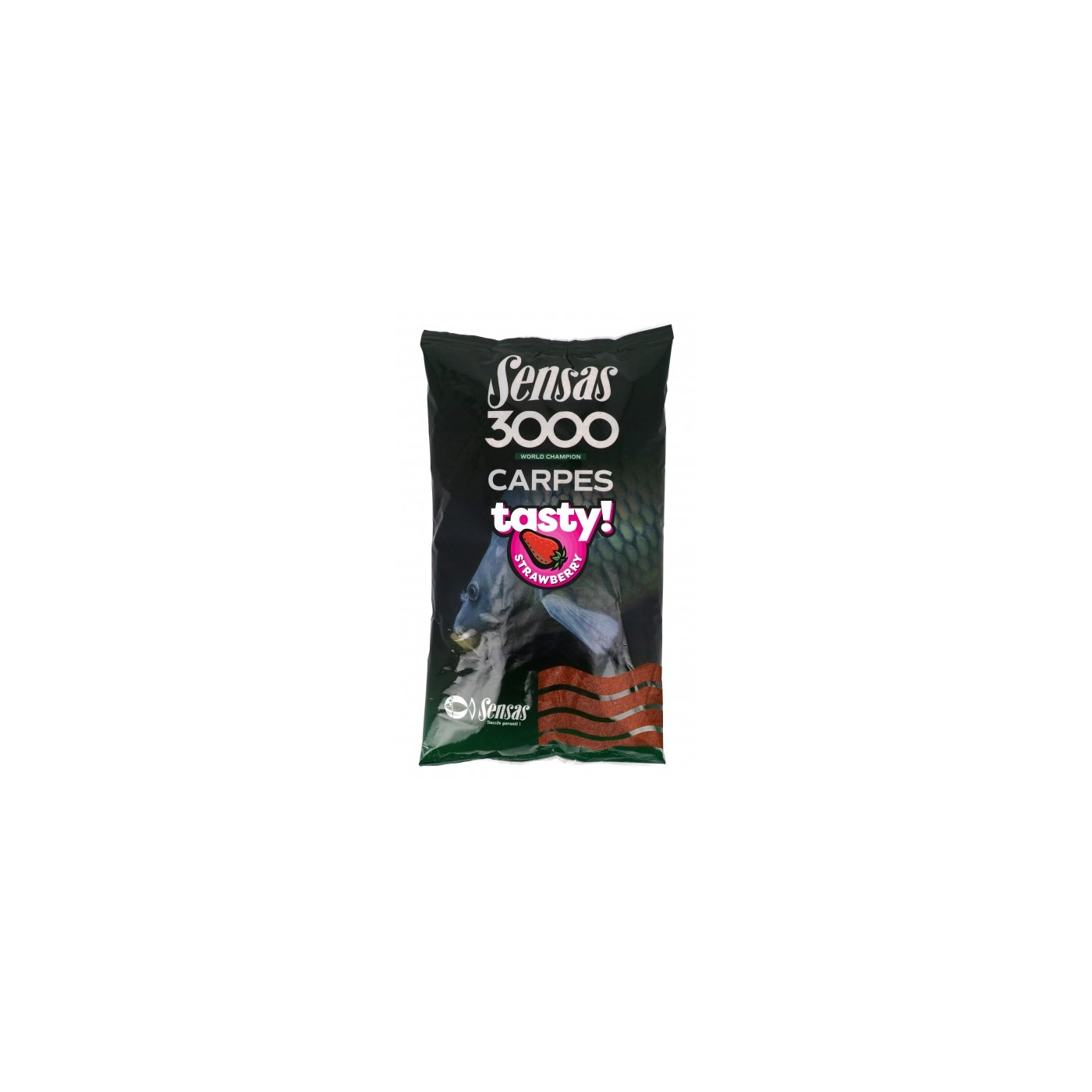 Zanęta Sensas 1kg - 3000 Carp Tasty Strawberry - Centrum wędkarskie - Sklep wędkarski Jarofishing Zanęta Sensas 1kg - 3000 Carp Tasty Strawberry - Centrum wędkarskie - Sklep wędkarski Jarofishing