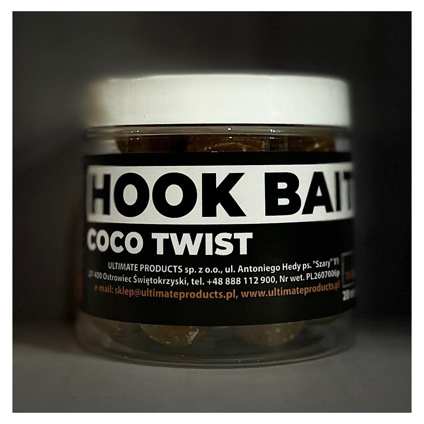 Hook Baits Ultimate Products Coco Twist Roz.20mm - Centrum wędkarskie - Sklep wędkarski Jarofishing