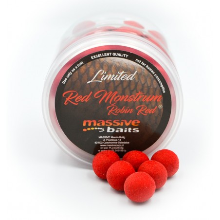 Kulki Pop-Up Massive Baits Red Monstrum Robin Red Roz.14mm