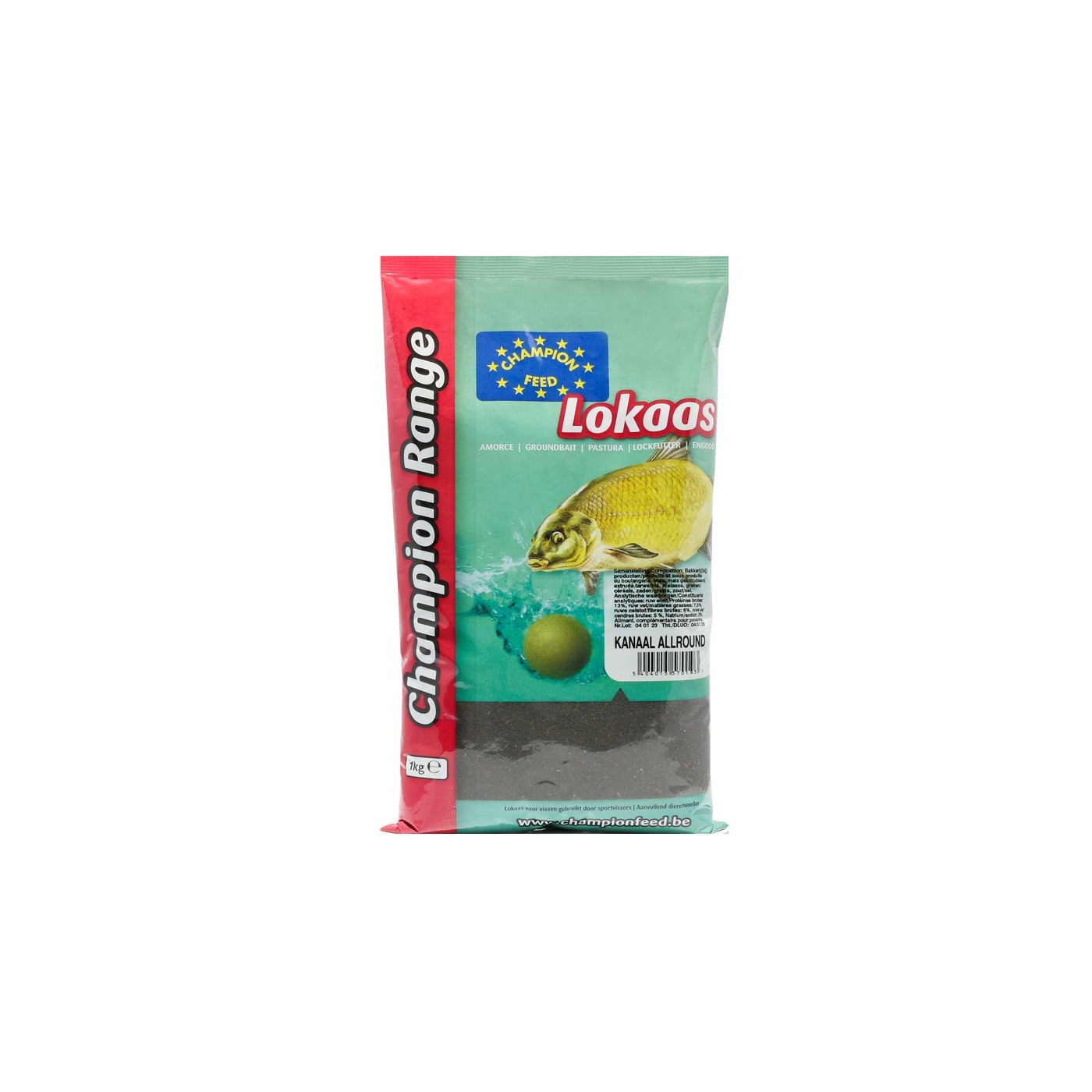 Zanęta Champion Feed Champion Range 1kg - Kanaal Allround - Centrum wędkarskie - Sklep wędkarski Jarofishing
