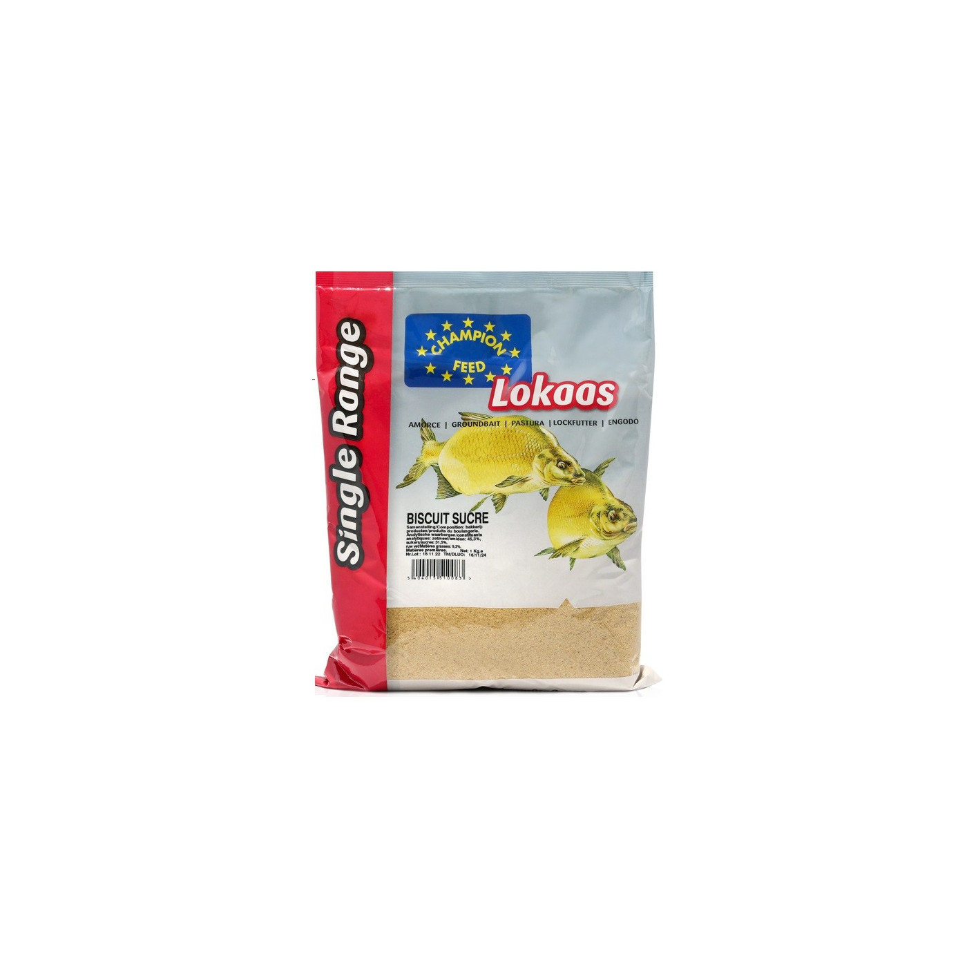 Dodatek Champion Feed 1kg - Biscuit Sucre - Centrum wędkarskie - Sklep wędkarski Jarofishing Dodatek Champion Feed 1kg - Biscuit Sucre - Centrum wędkarskie - Sklep wędkarski Jarofishing