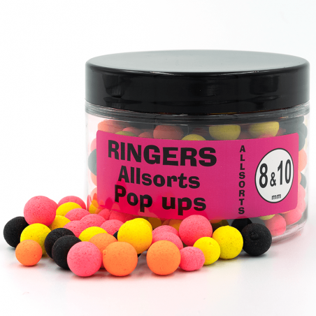 Waftersy Ringers Allsorts Pop Up Boilies - 8+10mm