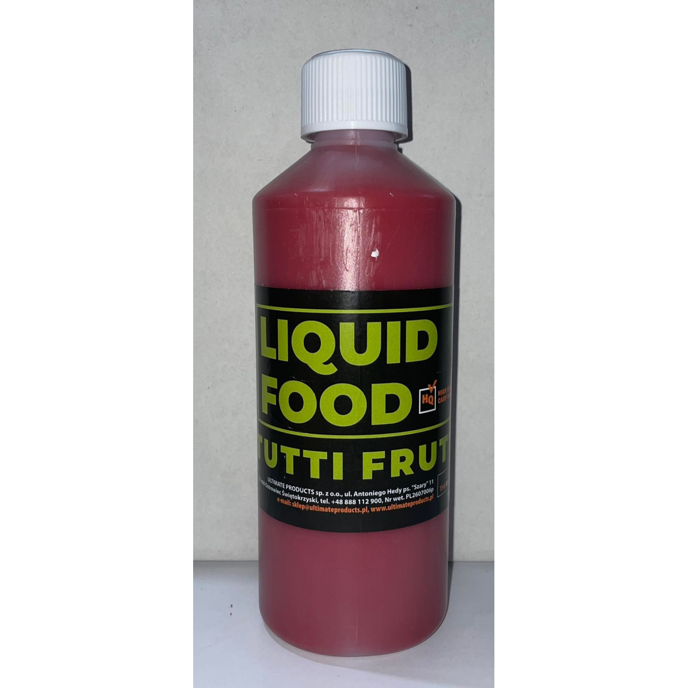 Liquid Ultimate Products Tutti Frutti 0,5L - Centrum wędkarskie - Sklep wędkarski Jarofishing Liquid Ultimate Products Tutti Frutti 0,5L - Centrum wędkarskie - Sklep wędkarski Jarofishing